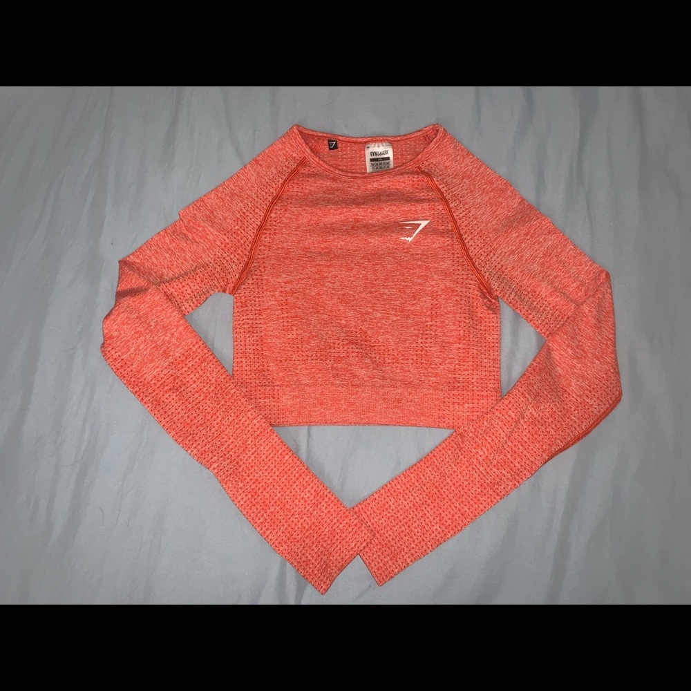 Gymshark Vital Seamless Long Sleeve Crop Top